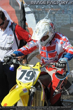 2009-10-03 Franciacorta - Motocross delle Nazioni 2295 Qualifying heat MX1 - Jan Olav Lunewski - Suzuki 450 NOR
